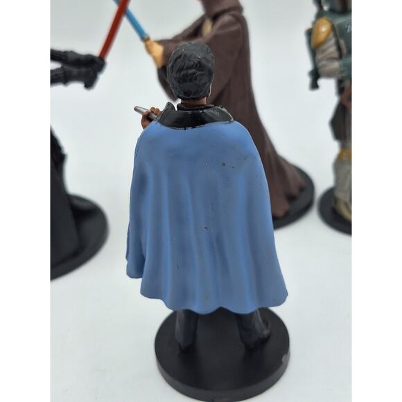 Star Wars Collection (4) Darth Vader, Lando Calrissian, Obe-Won Kenobi, Boba Fet - Picture 11 of 11